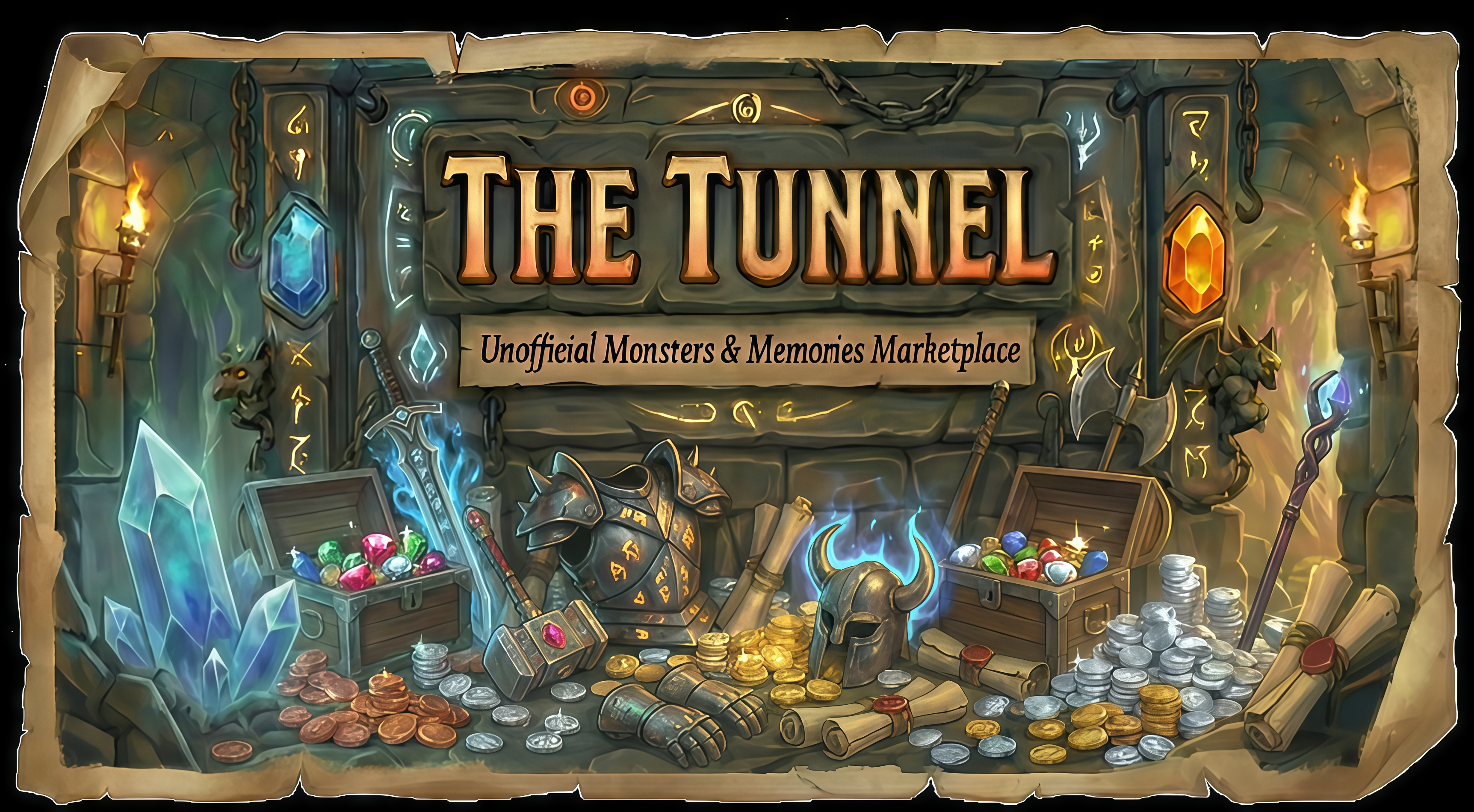 Monsters & Memories Auction House Banner